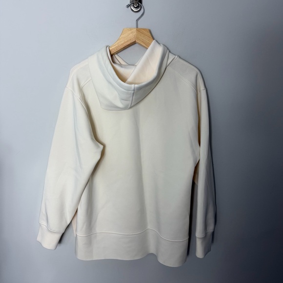 Calia Ivory Cream Hoodie Sweatshirt Pullover Hooded Soft Size Medium *M - Picture 9 of 11